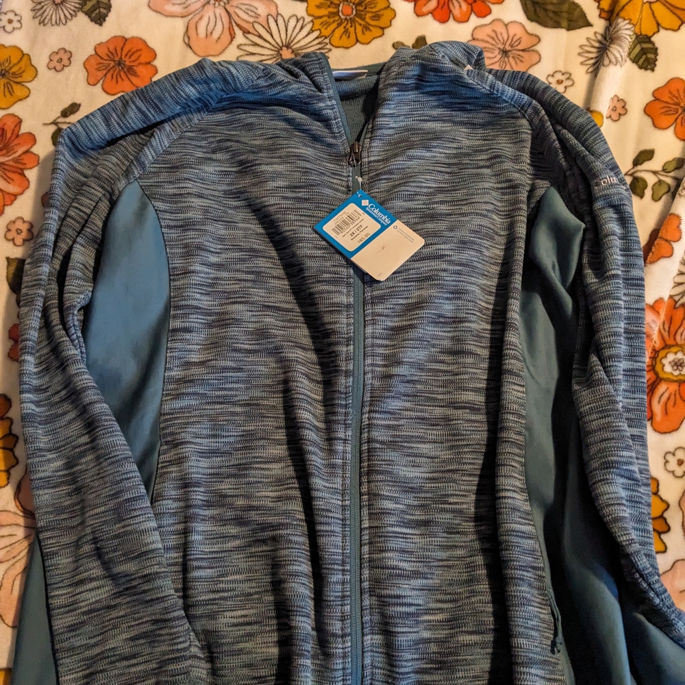 Columbia Blue Hooded Sweater